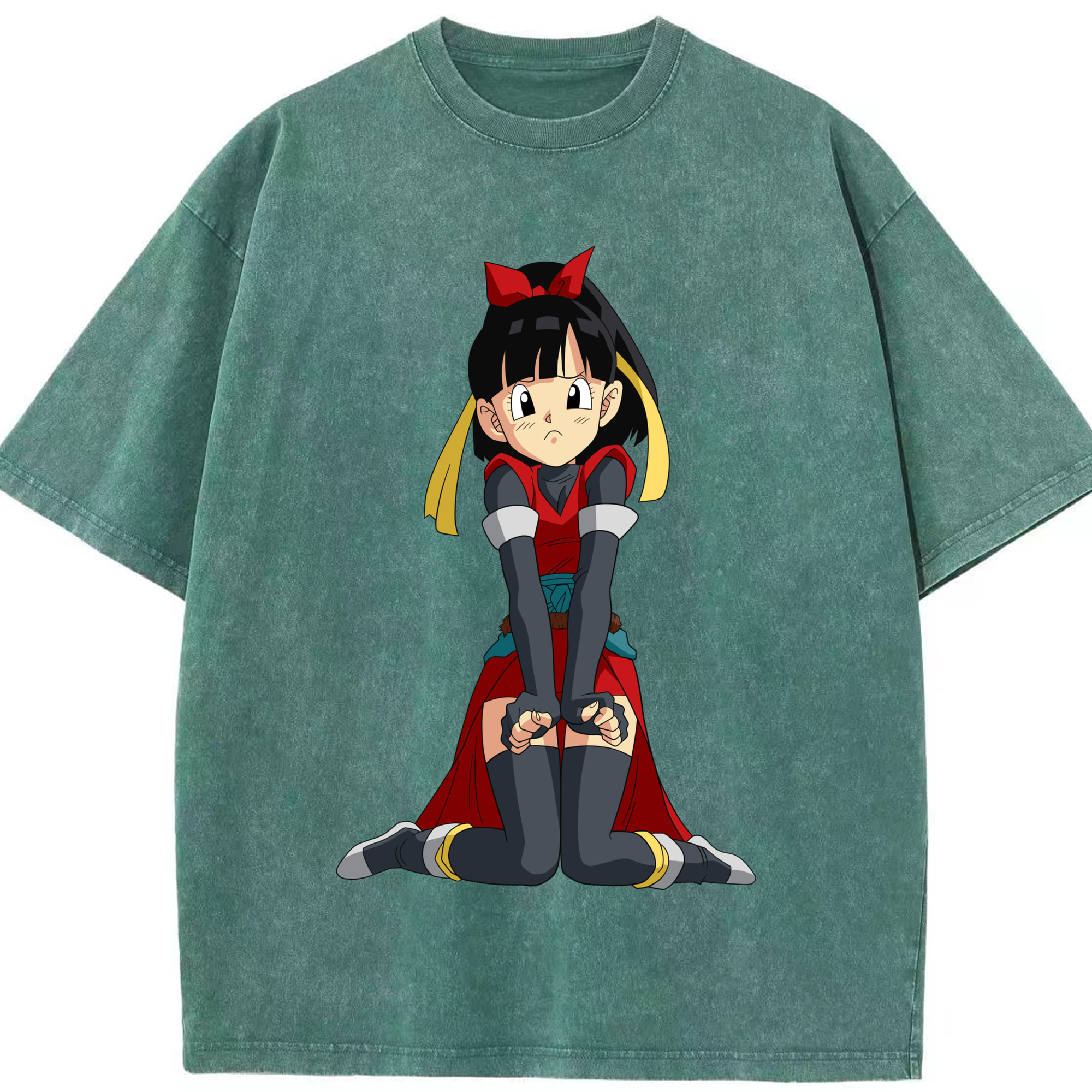 （画像用） ドラゴンボール パン DRAGON BALL Pan 綿100% ヴィンテージ風 半袖Tシャツ（フロントプリント）
